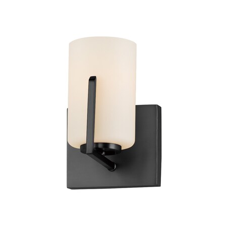 Maxim Lighting Dart 1-Light Wall Sconce, Black 21281SWBK